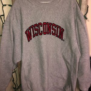 Crew neck Wisconsin Sweatshirt